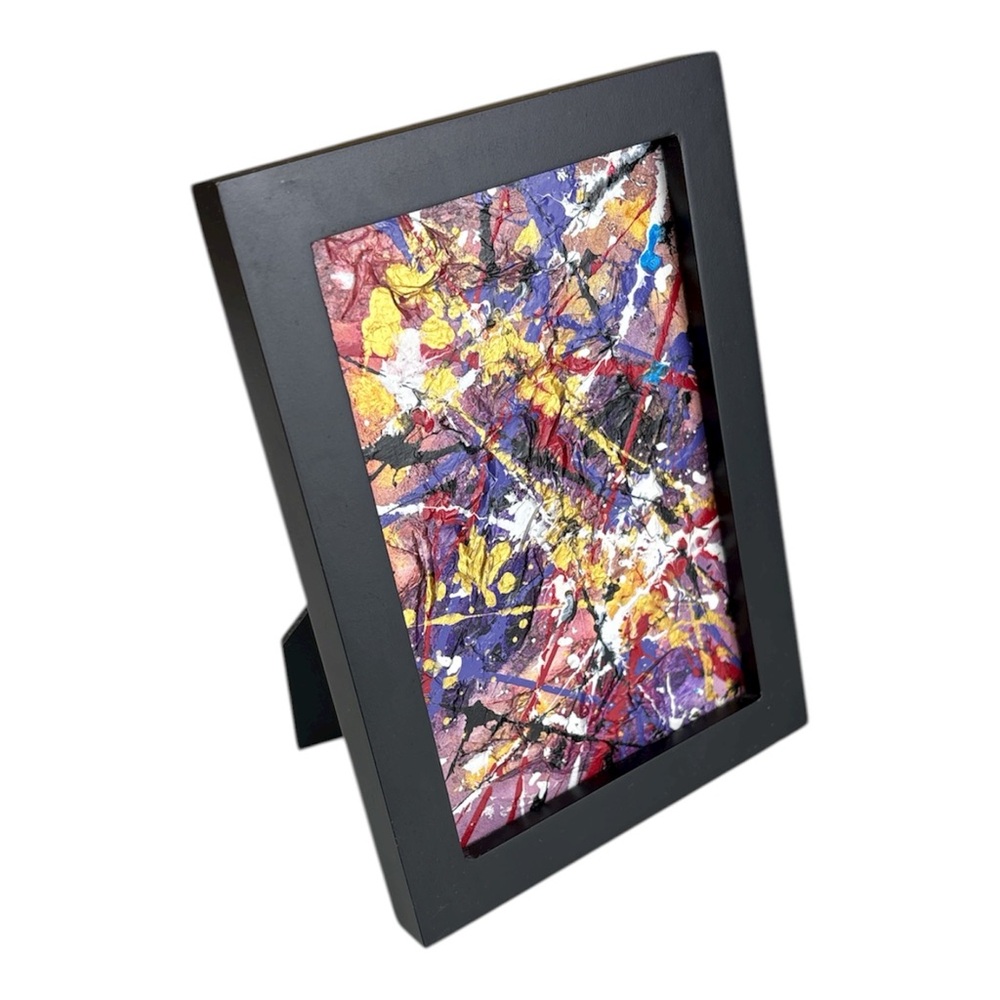 Abstract Art in Black Frame